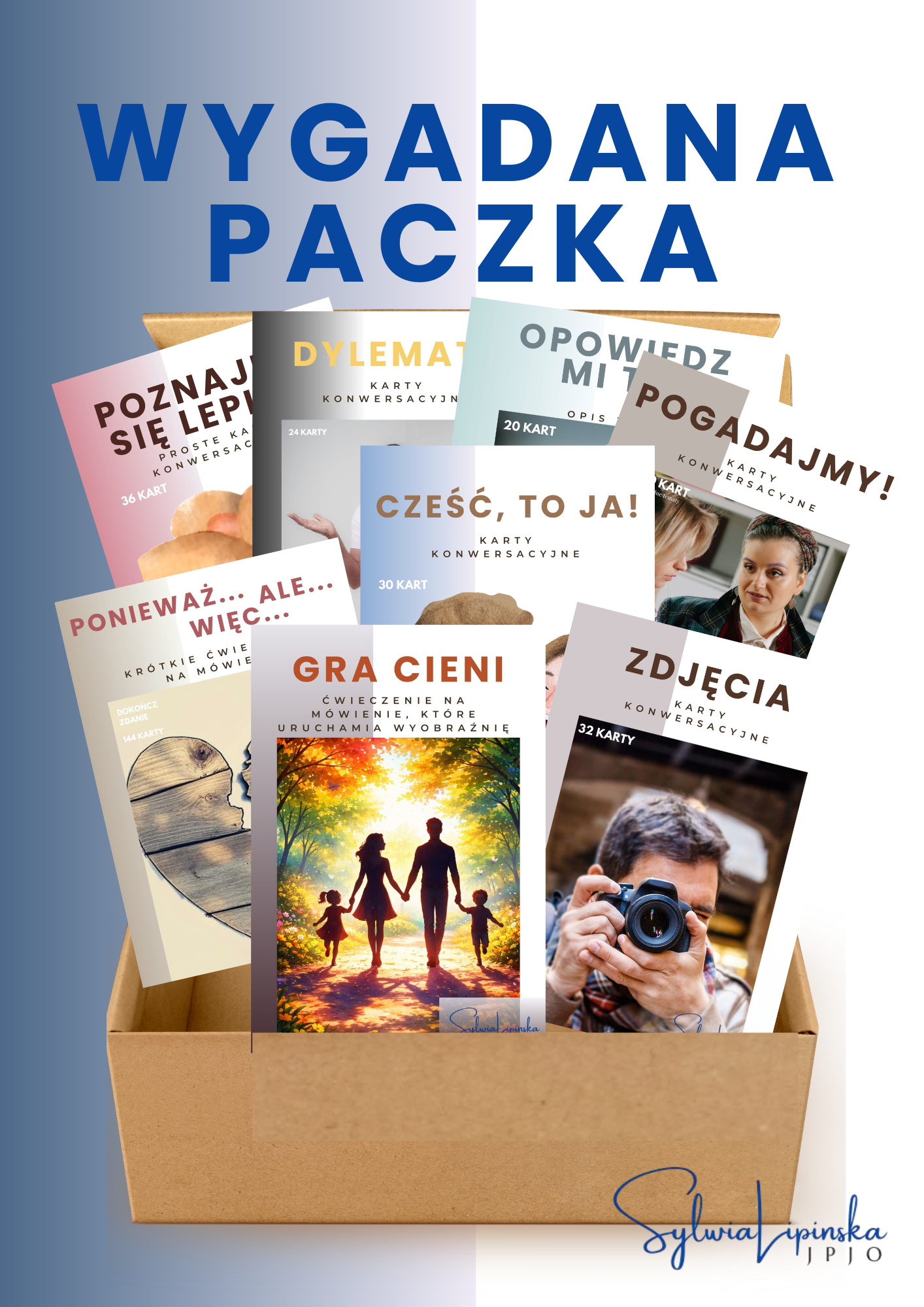 Wygadana paczka- zestaw 8 e-booków konwersacyjnych