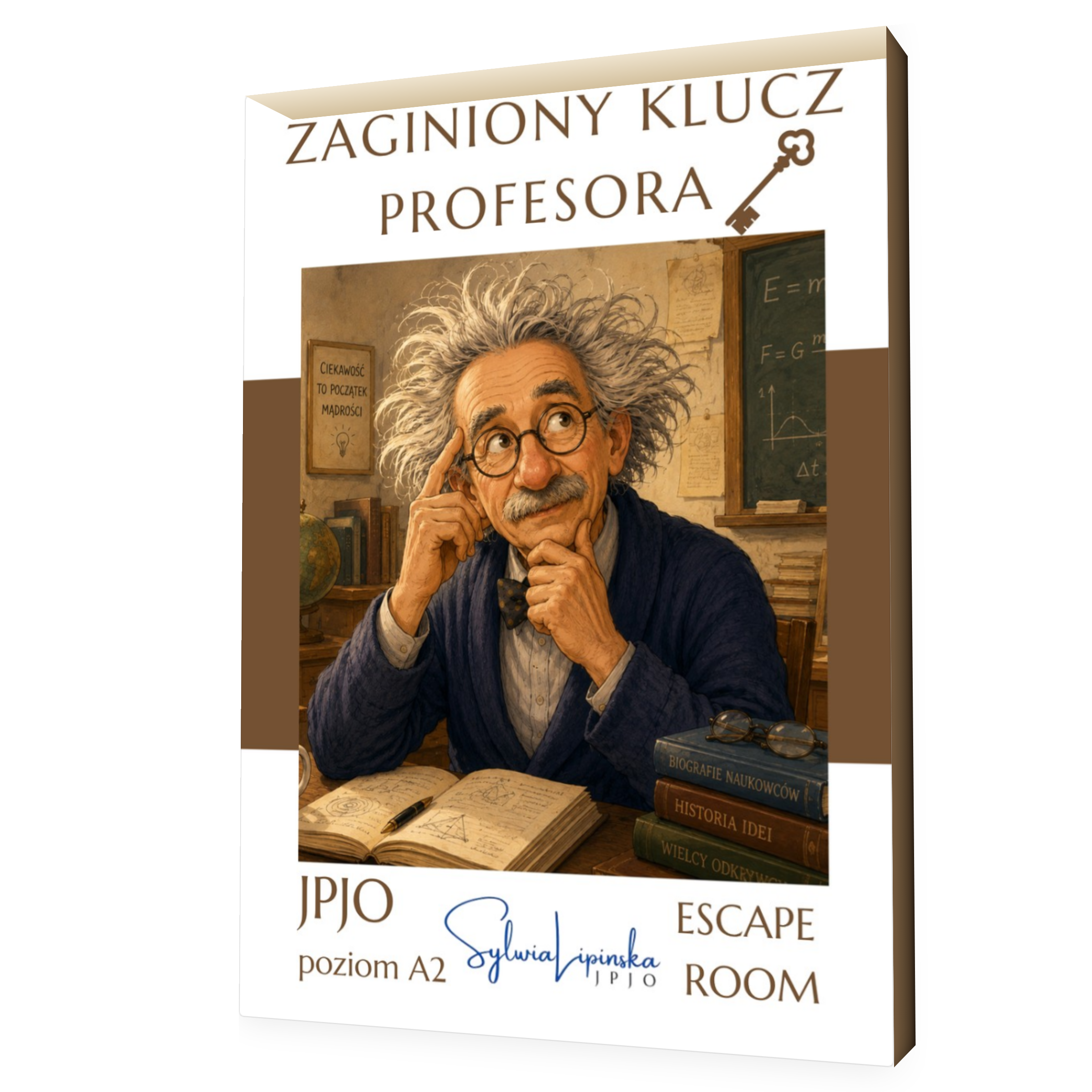 Zaginiony klucz Profesora. Gra escape room A2